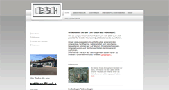 Desktop Screenshot of esh-zittau.de